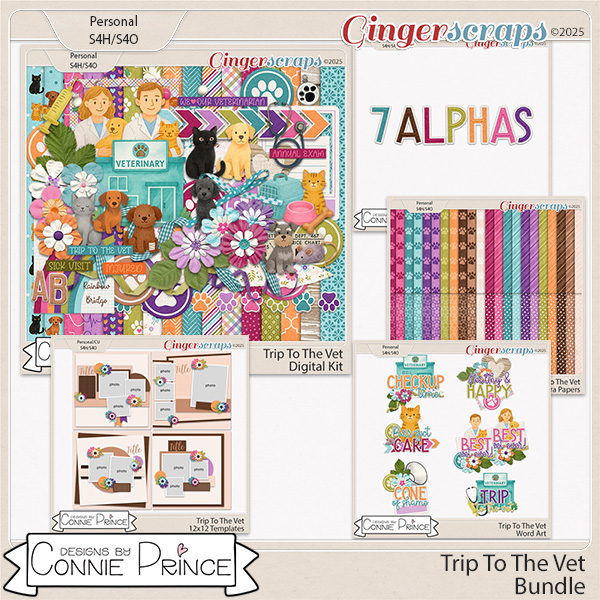 Trip To The Vet - Bundle by Connie Prince