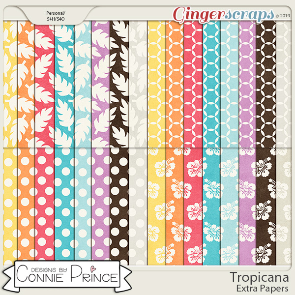 Tropicana - Extra Papers by Connie Prince