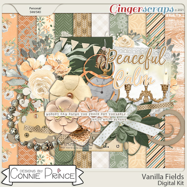 Vanilla Fields Mini Kit by Connie Prince