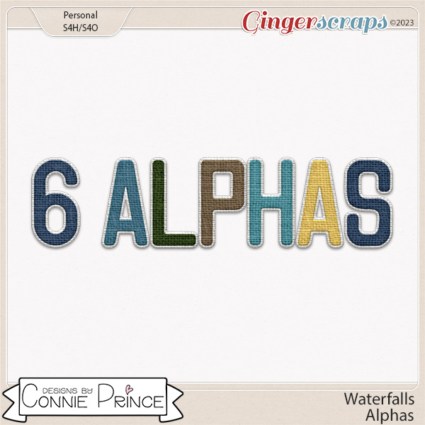 Waterfalls - Alpha Pack AddOn by Connie Prince