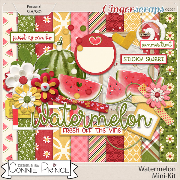 Watermelon - Mini Kit by Connie Prince