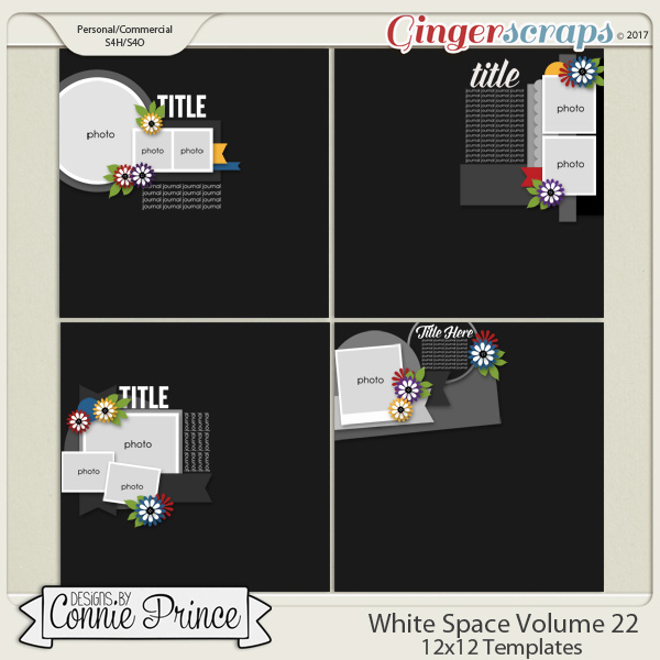 White Space Volume 22 - 12x12 Temps (CU Ok)