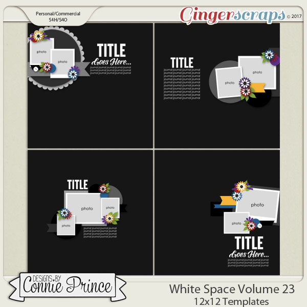 White Space Volume 23 - 12x12 Temps (CU Ok)