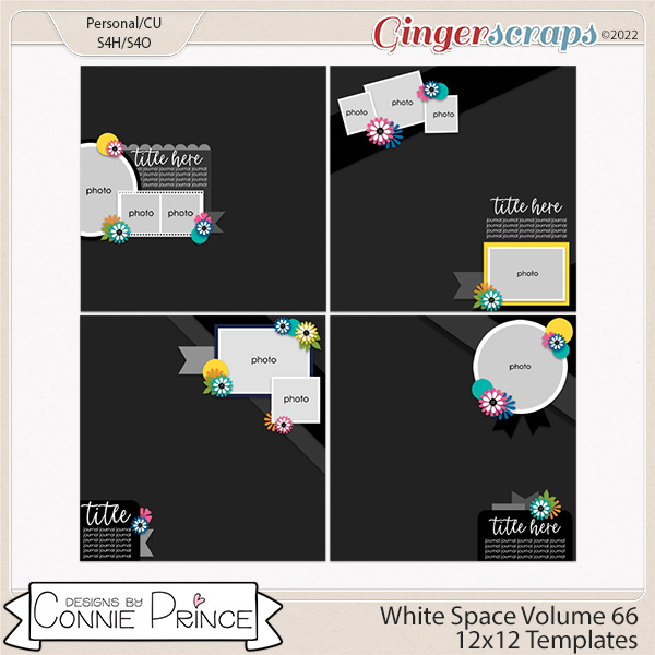 White Space Volume 66 - 12x12 Temps (CU Ok) by Connie Prince
