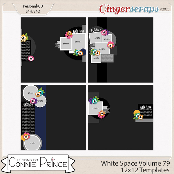 White Space Volume 79 - 12x12 Temps (CU Ok) by Connie Prince