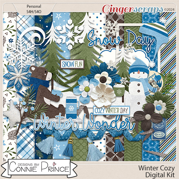 Winter Cozy - Kit by Connie Prince