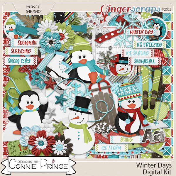 Winter Days - Kit by Connie Prince