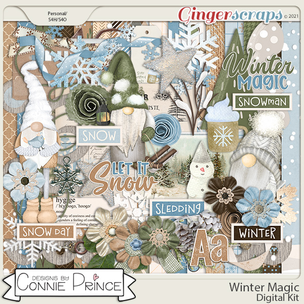 Winter Magic  - Kit by Connie Prince