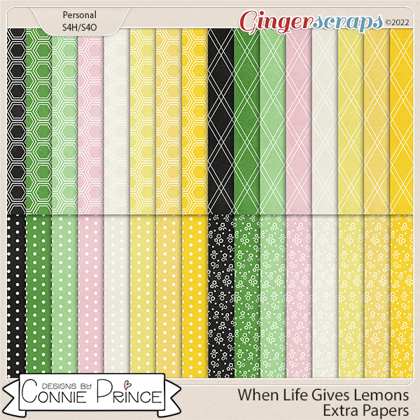 When Life Gives Lemons Bonus Papers by North Meets South Studios