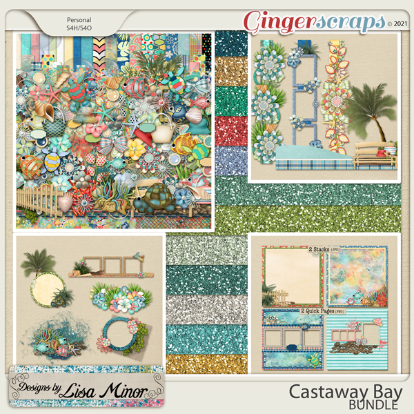 Castaway Bay BUNDLE from Designs by Lisa Minor