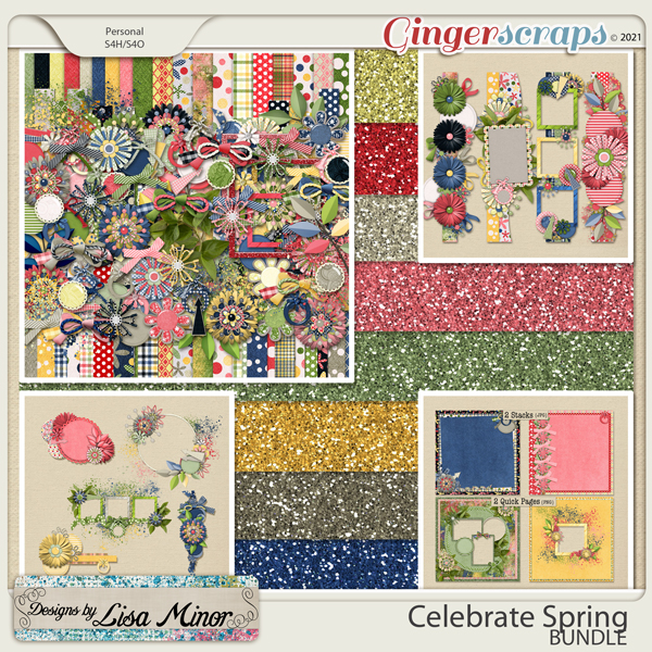 Celebrate Spring BUNDLE from Designs by Lisa Minor