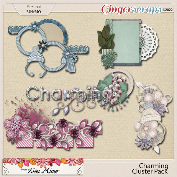 Charming Cluster Pack from Designs by Lisa Minor