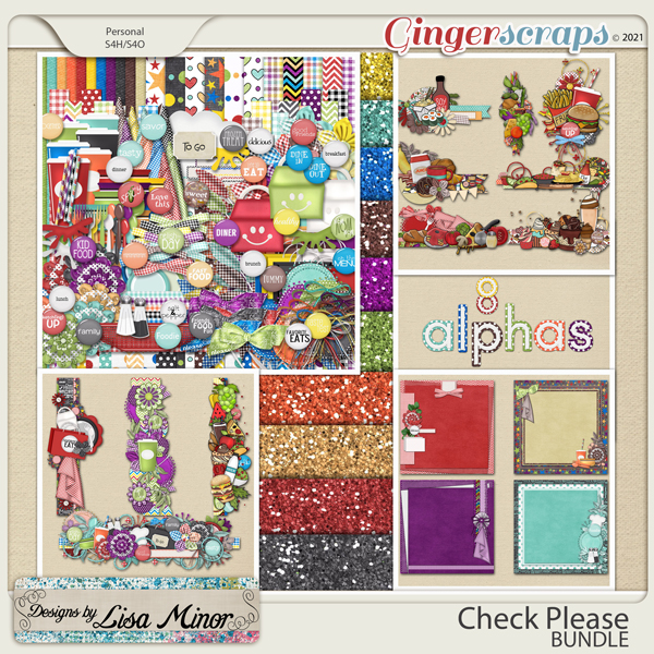 Check Please BUNDLE from Designs by Lisa Minor