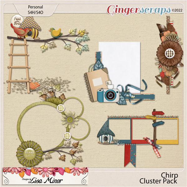 Chirp Cluster Pack from Designs by Lisa Minor