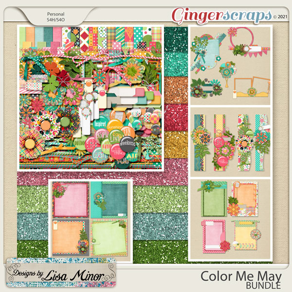 Color Me May BUNDLE from Designs by Lisa Minor