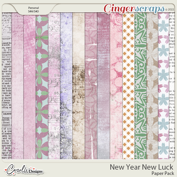 New Year New Luck-Paper Pack