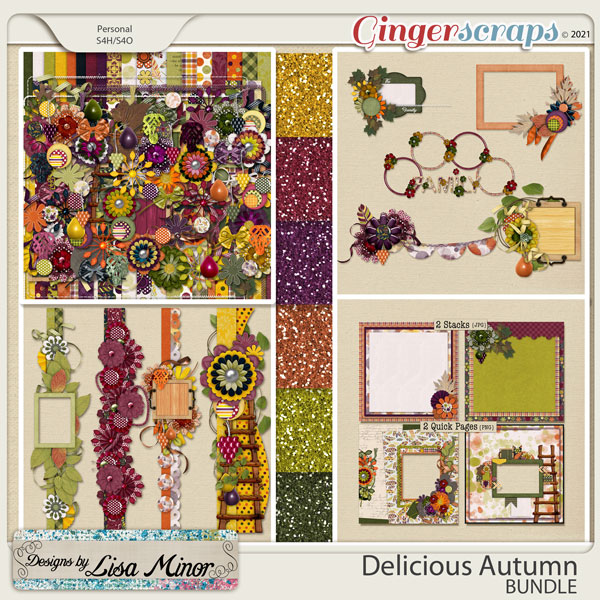 Delicious Autumn BUNDLE from Designs by Lisa Minor