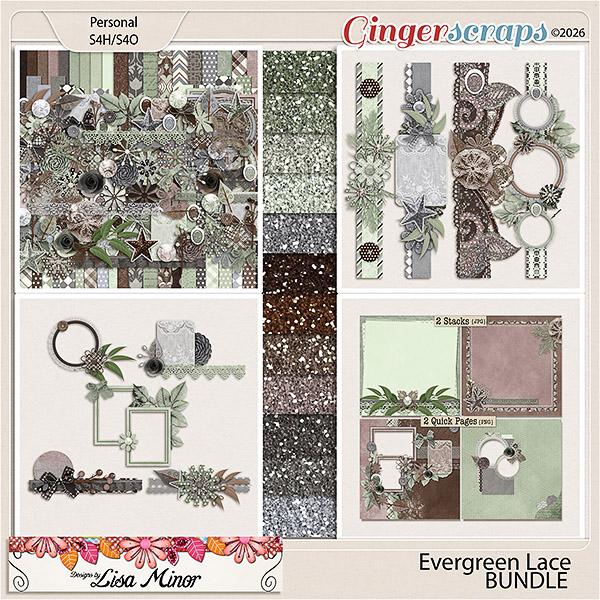 Evergreen Lace BUNDLE from Designs by Lisa Minor