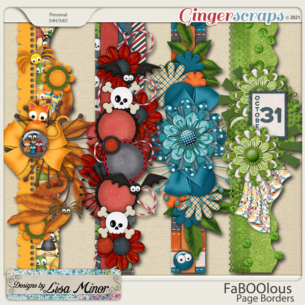 FaBoolous Page Borders from Designs by Lisa Minor