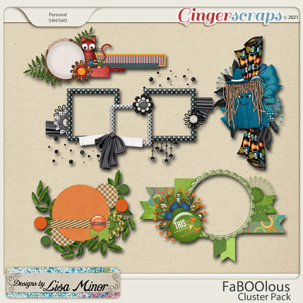 FaBoolous Cluster Pack from Designs by Lisa Minor