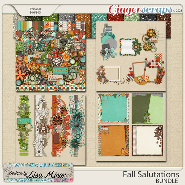 Fall Salutations BUNDLE from Designs by Lisa Minor