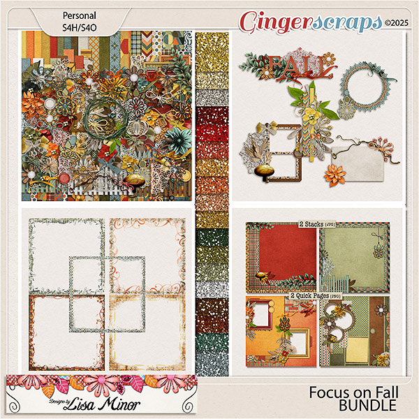 Focus on Fall BUNDLE from Designs by Lisa Minor