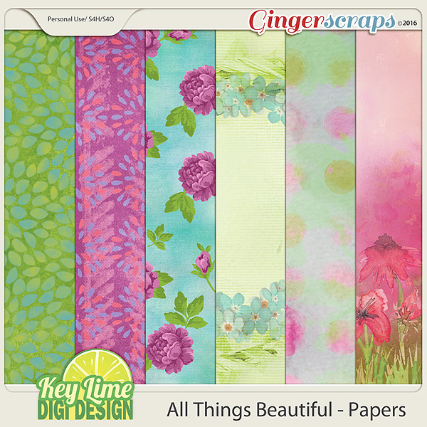 All Things Beautiful Papers