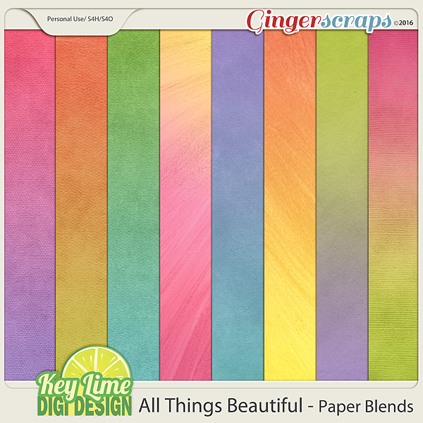 All Things Beautiful Paper Blends