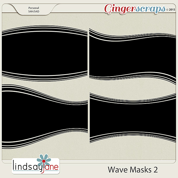 Wave Masks 2 by Lindsay Jane