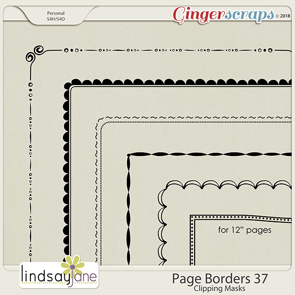 Page Borders 37 by Lindsay Jane