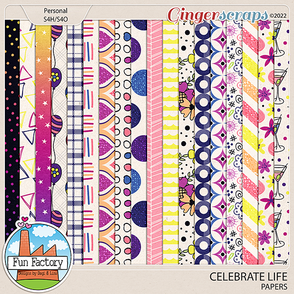 Celebrate Life - Papers by Fun Factory