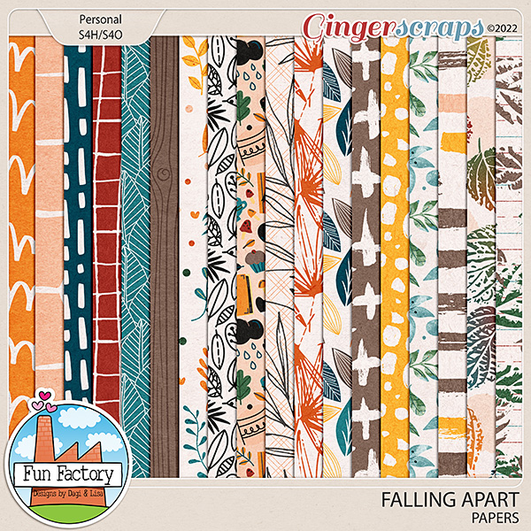 Falling Apart - Papers by Fun Factory