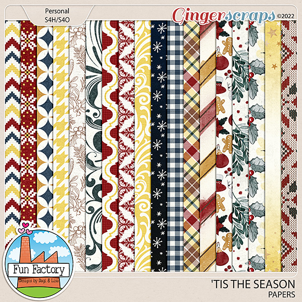 Tis The Season - Papers by Fun Factory