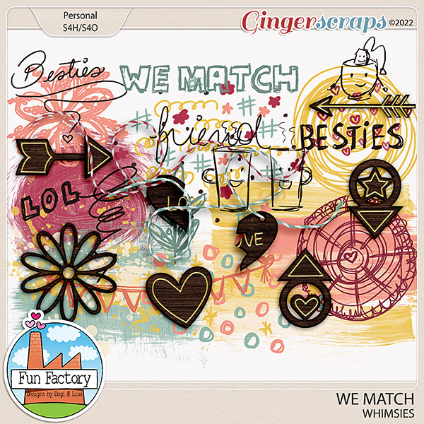 We Match - Whimsies by Fun Factory