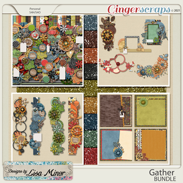 Gather BUNDLE from Designs by Lisa Minor
