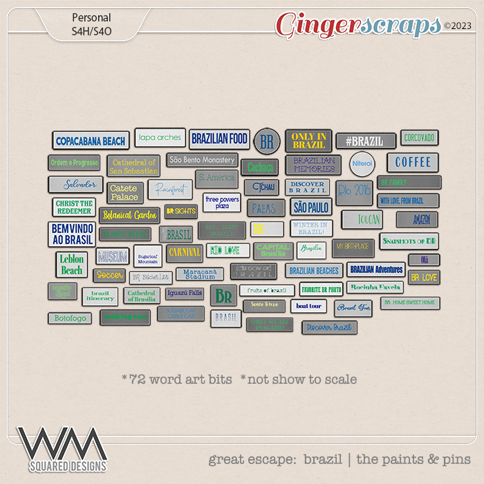 Great Escape: Brazil | The Word Art Bits