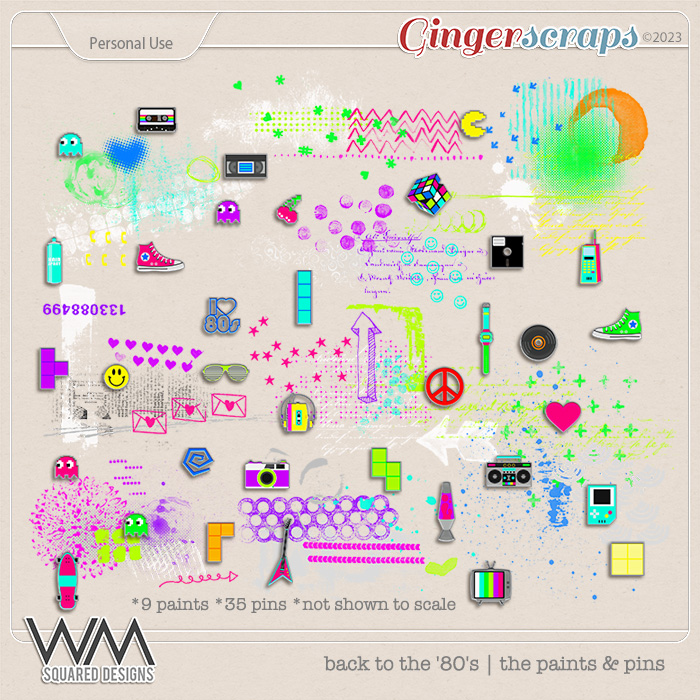 Back to the 80's | The Pins & Paints