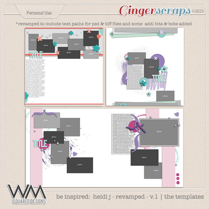 Be Inspired: Heidi J v.1 - Revamped | The Templates 