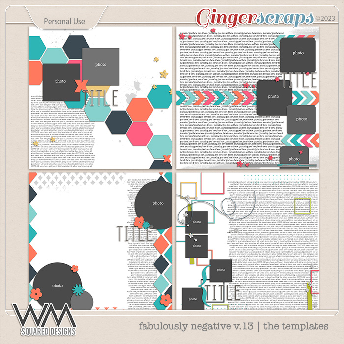 Fabulously Negative v.13 | The Templates  