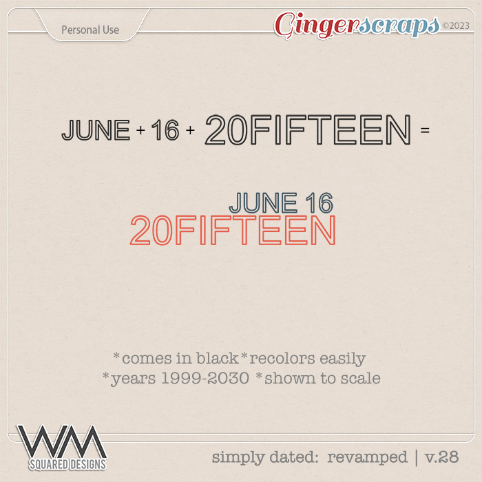 Simply Dated - Revamped | v.28