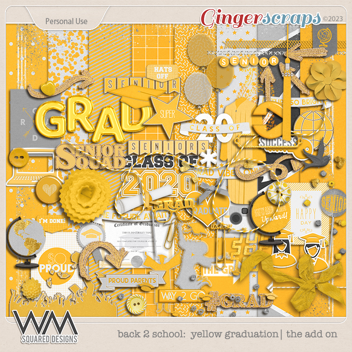 Back 2 School - Yellow - Graduation | The Add On   