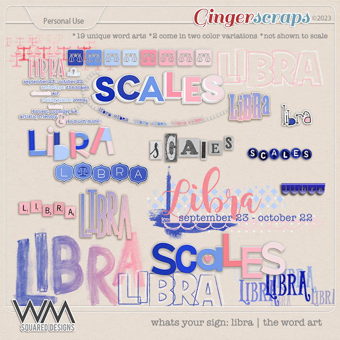 Whats Your Sign:  Libra | The Word Art