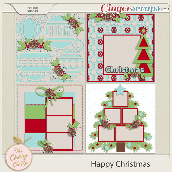 The Cherry On Top Happy Christmas Templates