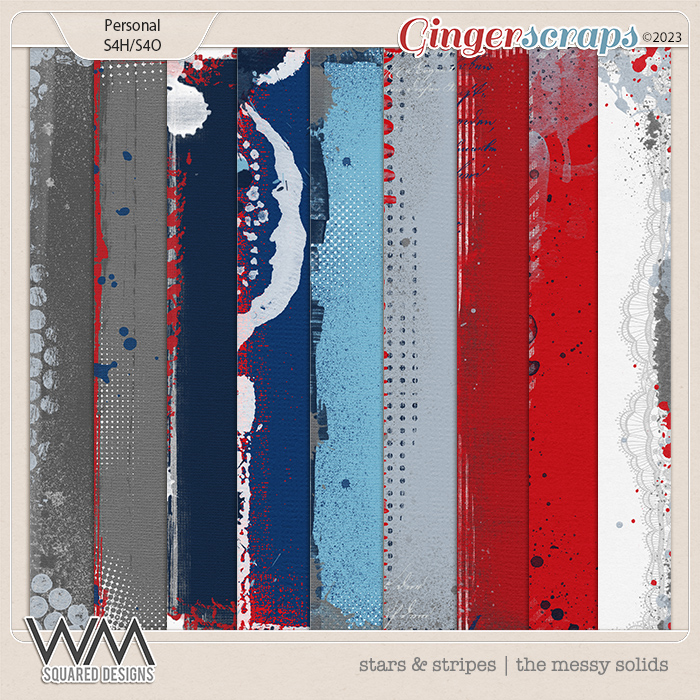 Stars & Stripes | The Messy Solids