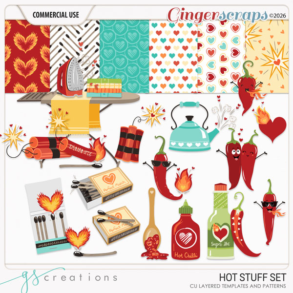 Hot Stuff Layered Set (CU) by GS Creations