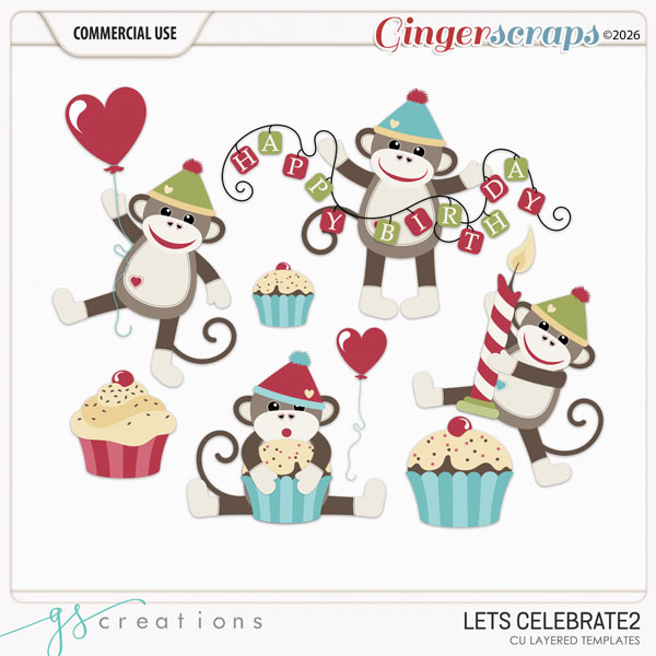 Lets Celebrate2 (CU) by GS Creations