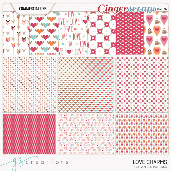 Love Charm Patterns (CU) by GS Creations