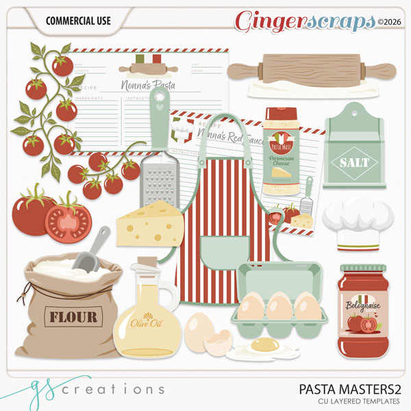 PastaMasters2 Layered Templates (CU) by GS Creations