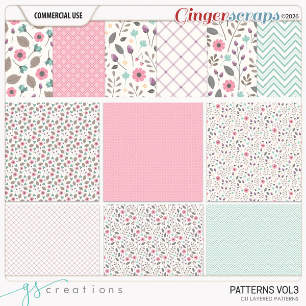 Patterns Vol03 (CU) by GS Creations