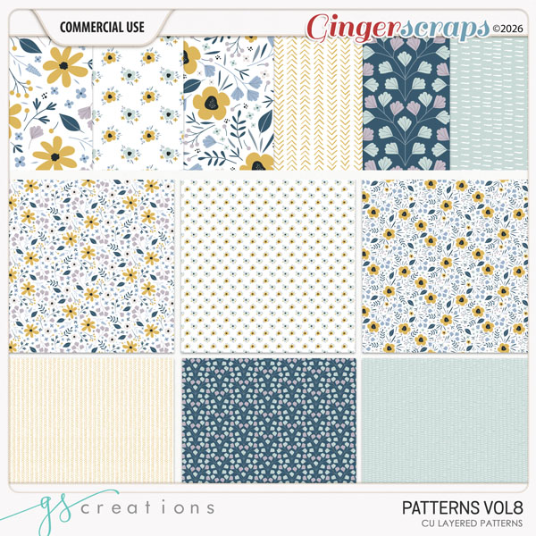 Patterns Vol08 (CU) by GS Creations